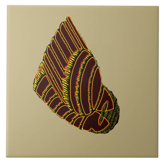 Azulejo ARTE AVIAR DECO en mosaico AMARILLO (Frente)