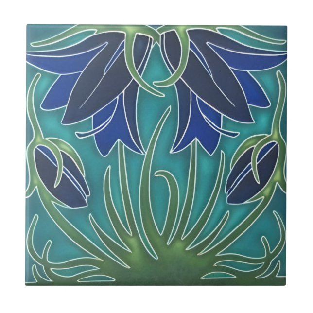 Azulejo arte de dibujar en forma de dibujo de fanart de az (Frente)