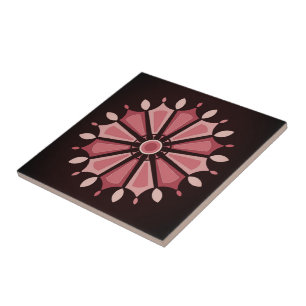 AZULEJO ARTE DE FLORES LLENO DE COLOR REGALO HIJA MAMÁ JEF
