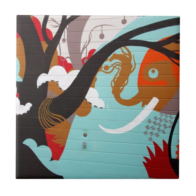 Azulejo Arte de graffiti (Frente)