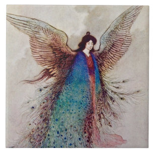 Azulejo Arte de hadas “Moon Maiden” de Warwick Goble