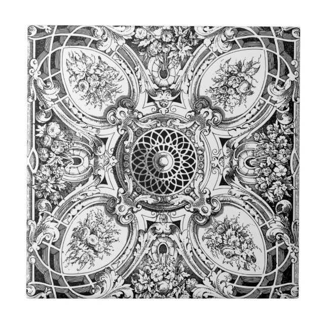 Azulejo Arte de mosaicos antiguos (Frente)