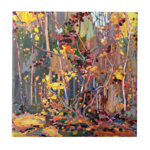 Azulejo Arte de Tom Thomson: Maple Saplings