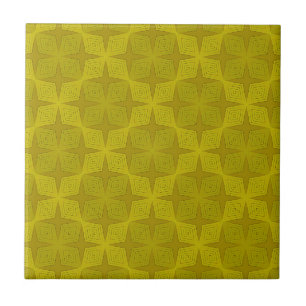 Azulejo Arte deco oliva verde geométrico