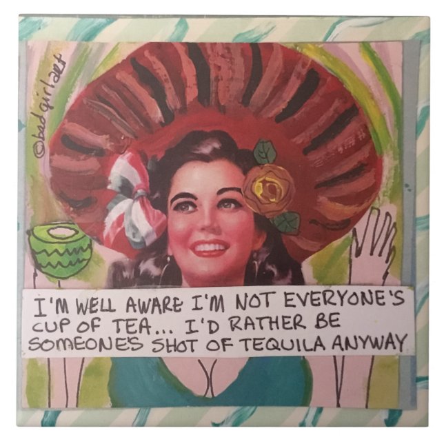 Azulejo Arte en la pared de mosaico (Frente)