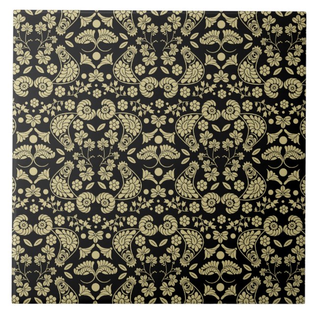 Azulejo Arte folclórico de Eslovaquia (Frente)