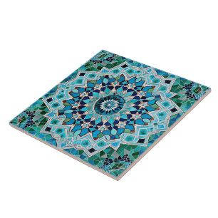 Azulejo Arte fundamental tradicional persa 5