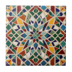 Azulejo Arte Islámico Mosaico Marroquí Decoración del Hoga