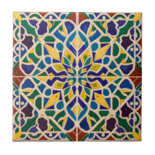 Azulejo Arte Islámico Mosaico Marroquí Decoración del Hoga