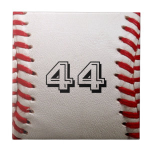 Azulejo Arte personalizado de número de béisbol – Foto dep
