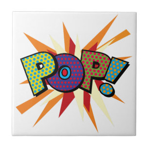 Azulejo Arte Pop de Cómic POP!