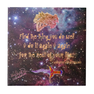 Azulejo Arte por Micheal Dragon Inspirador Tile cerámico