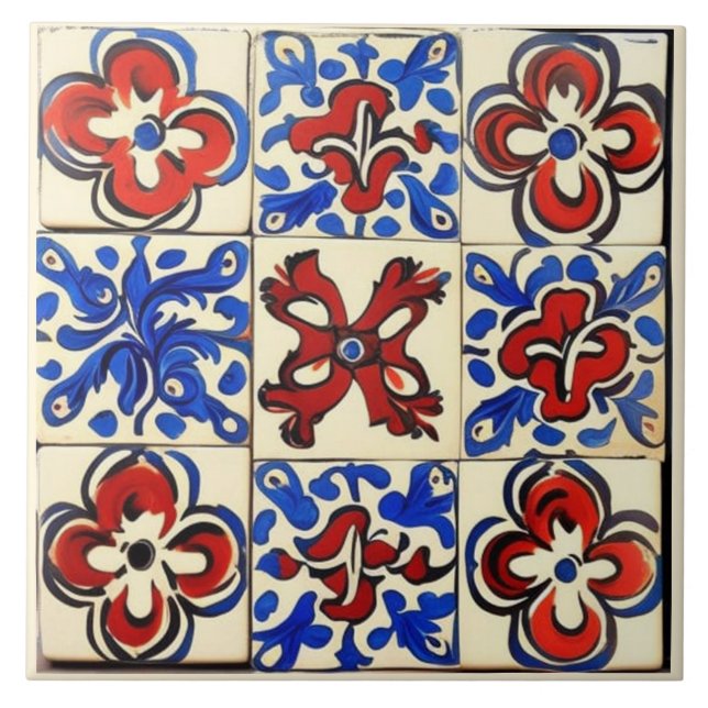 Azulejo Arte portugués tradicional (Frente)