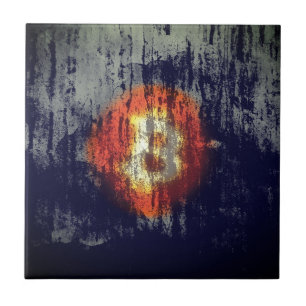 Azulejo Arte Resiliente de Bitcoin