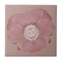 Arte rosado rústico de la floración
