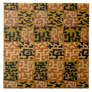 Azulejo Arte tribal africano BaKuba