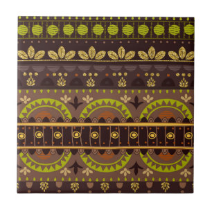 Azulejo Arte tribal maya de México