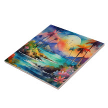 Arte tropical acuático