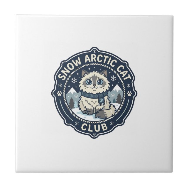 Azulejo Arte vectorial de Snow Arctic Cat POD - Snow Arcti (Frente)