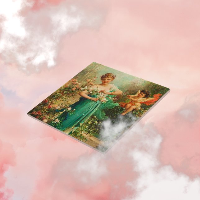 Azulejo Arte victoriano Tile cerámico (Subido por el creador)