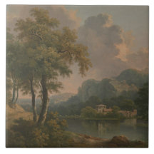 Arte victoriano Tile cerámico