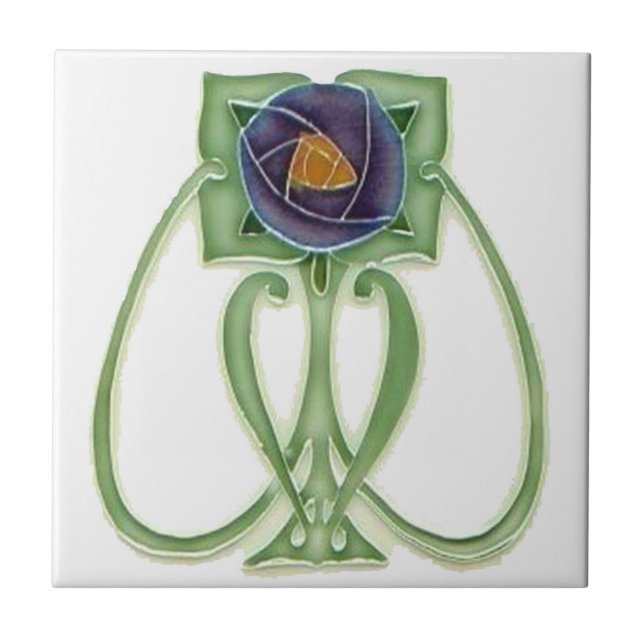 Azulejo Arte y estilo artesanal (Frente)