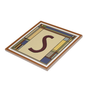 Azulejo Artes y artesanías Geométricas Iniciales S