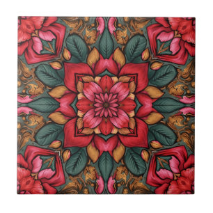 Azulejo Artes y Oficios Vintage Craftsman, estilo Mission