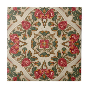 Azulejo Artes y Oficios Vintage Craftsman, estilo Mission