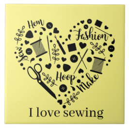 Azulejo artesanía de costura