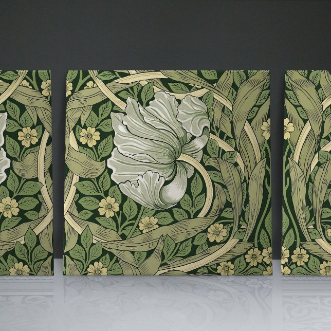 Azulejo Artesanías de William Morris 2/2 impecables (Subido por el creador)