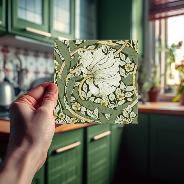 Azulejo Artesanías de William Morris de 1/2 de Pimpernel S (Subido por el creador)