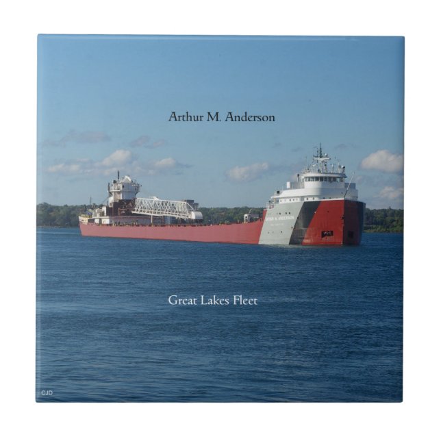 Azulejo Arthur M. Anderson tile (Frente)