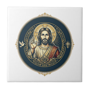 Azulejo Artista Digital Jesús Camiseta Arte iPad Inspirado