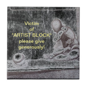 Azulejo Artistas y personas creativas temen el bloqueo del