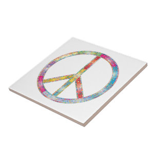 Azulejo artístico de la paz