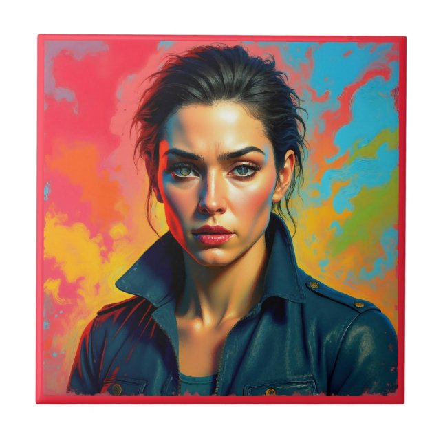 Azulejo AS 15000 – “Sofia” - Vigilante (Frente)
