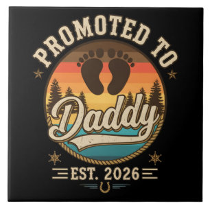 Azulejo Ascendido a Papá Est 2026