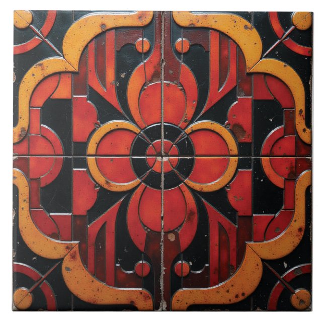 Azulejo Ascuas Susurrantes (Frente)