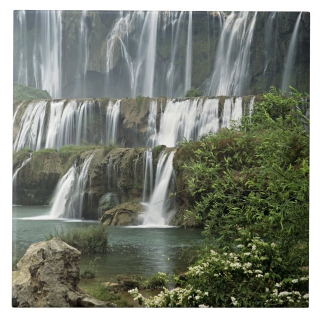 Azulejo Asia, China, provincia de Yunnan, Qujing, Luoping (Frente)