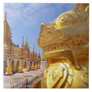 Azulejo Asia, Myanmar (Birmania), Bagan (Pagan). El Shwe 4