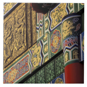 Azulejo Asia, Taiwán, Taipei. El Grand Hotel, principal