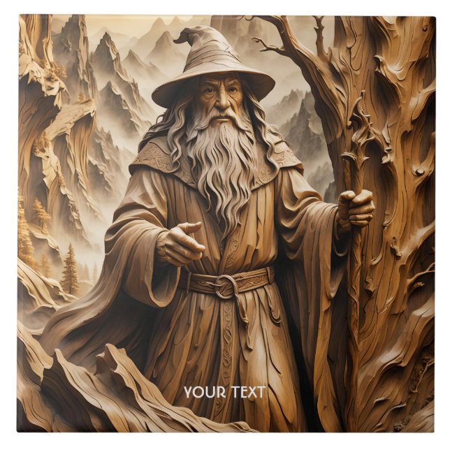 Azulejo Asistente para tallado de madera barata (Frente)