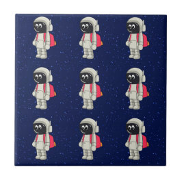 Azulejo astronauta