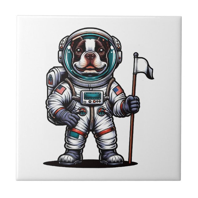 Azulejo Astronauta de Boston  (Frente)