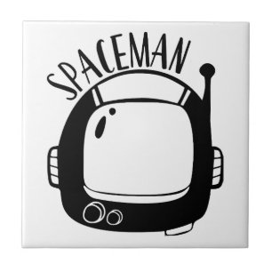 Azulejo Astronauta Vintage