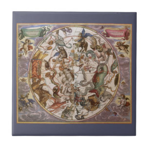 Azulejo Astronomía Clásica, Constelaciones del Cielo Austr