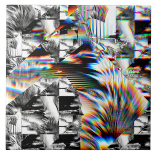 Azulejo Ataque con arco iris