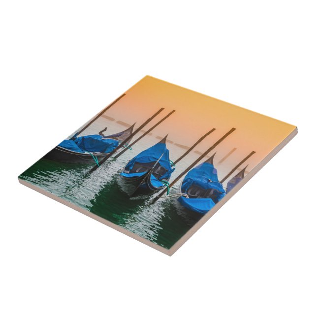 Azulejo Atardecer en Venecia (Lado)