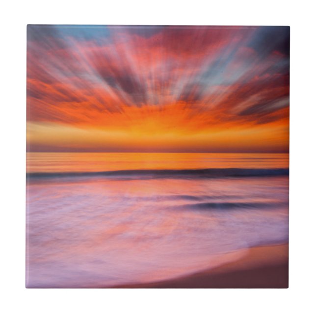 Azulejo Atardecer Tamarack Beach | Carlsbad, CA (Frente)